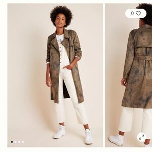 Anthropologie Roxie Trench